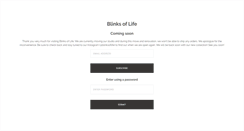 Desktop Screenshot of blinksoflife.com